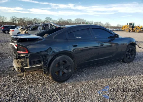 2015 Dodge Charger Police z USA, uszkodzony, nr VIN 2C3CDXAT5FH795915